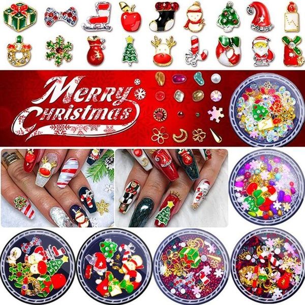 nail art decorations 1 box christmas diy 3d xmas santa claus tree socks elk pearl nails glitter rhinestones decor, Silver;gold
nail art decorations 1 box christmas diy 3d xmas santa claus tree socks elk pearl nails glitter rhinestones decor, Silver;gold