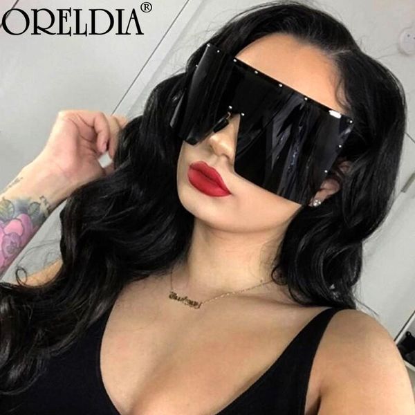 sunglasses trend oversized women men rivet sun glasses one-piece windproof goggles mirror sunglass uv400, White;black
sunglasses trend oversized women men rivet sun glasses one-piece windproof goggles mirror sunglass uv400, White;black