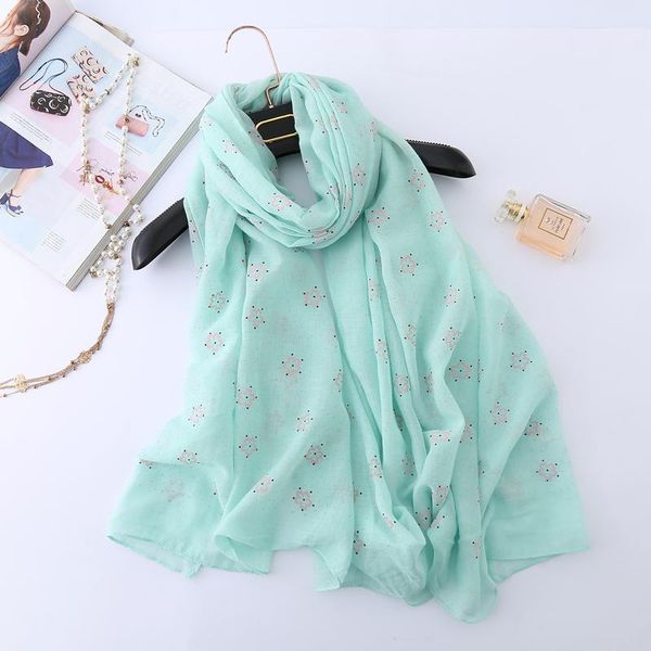 scarves 2021 popuar cotton scarf for women print folar dot large wrap shawl muslim headband bandana islamic hijabs drop, Blue;gray
scarves 2021 popuar cotton scarf for women print folar dot large wrap shawl muslim headband bandana islamic hijabs drop, Blue;gray