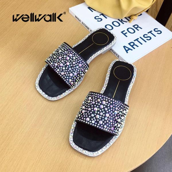 slippers string bead women flat slides square toe rhinestone shoes female slip on designer slipper ladies fashion summer shoe, Black
slippers string bead women flat slides square toe rhinestone shoes female slip on designer slipper ladies fashion summer shoe, Black