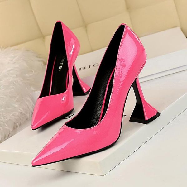 dress shoes patent leather woman pumps fashion women banquet 9.5cm high heels spring summer wedding female zapatos mujer, Black
dress shoes patent leather woman pumps fashion women banquet 9.5cm high heels spring summer wedding female zapatos mujer, Black