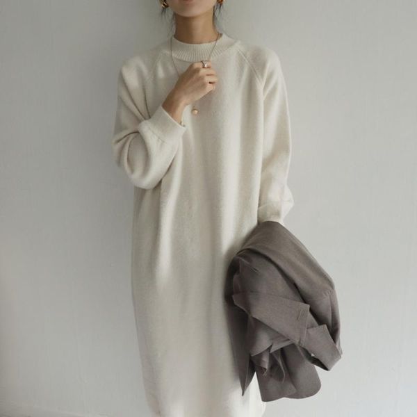 casual dresses red white black solid winter pollover warm sweater dress women thick woman jumper knitted 2021 korean knitwear, Black;gray
casual dresses red white black solid winter pollover warm sweater dress women thick woman jumper knitted 2021 korean knitwear, Black;gray