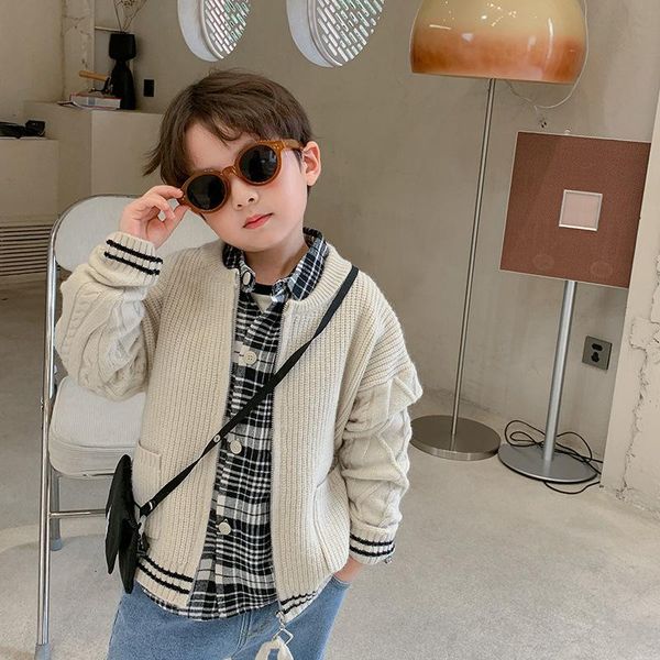 pullover boys sweater thicken plus velvet  2021 warm winter autumn knitting fleece cotton cardigan baby kids children clothing, Blue
pullover boys sweater thicken plus velvet  2021 warm winter autumn knitting fleece cotton cardigan baby kids children clothing, Blue