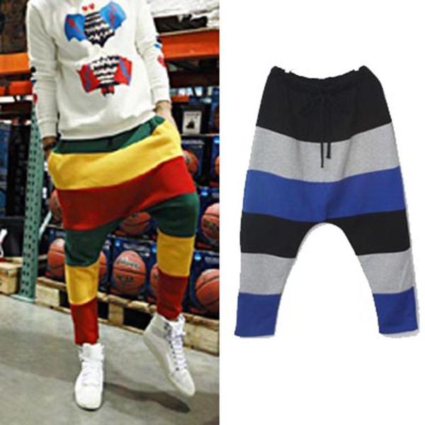men's pants japan and south korea's big fashion brand leisure harem hanging crotch flying rat cross nightclub, Black
men's pants japan and south korea's big fashion brand leisure harem hanging crotch flying rat cross nightclub, Black