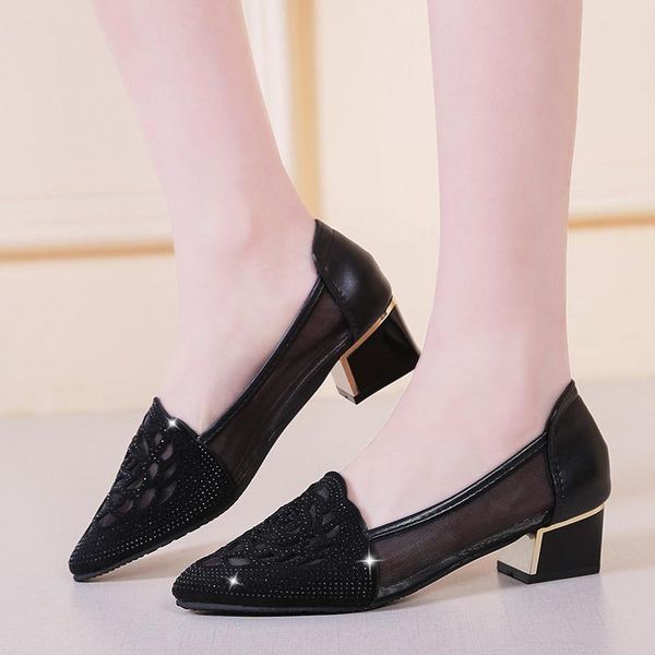 dress shoes 2021 summer fashion hollow rose high heel sandals women'spointed toe ladies 35-42, Black
dress shoes 2021 summer fashion hollow rose high heel sandals women'spointed toe ladies 35-42, Black