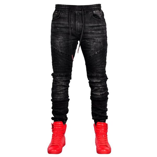 men's jeans european high street men are selling skinny retro blue hip hop american biker
men's jeans european high street men are selling skinny retro blue hip hop american biker