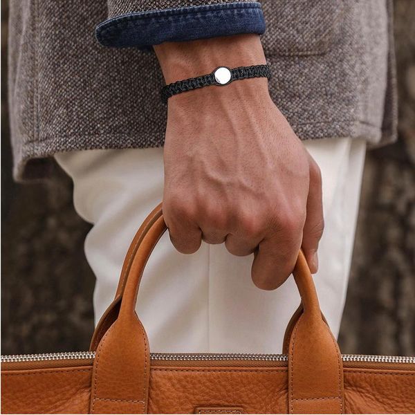 link, chain black braid bracelet with white bead,men waterproof surf hippie anklet bracelets for men couples durable ankle gift
link, chain black braid bracelet with white bead,men waterproof surf hippie anklet bracelets for men couples durable ankle gift