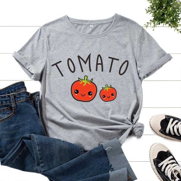 women's t-shirt fashion short sleeve women summer tomato letter print female graphic casual streetwear ladies daily loose o-neck tee to, White
women's t-shirt fashion short sleeve women summer tomato letter print female graphic casual streetwear ladies daily loose o-neck tee to, White