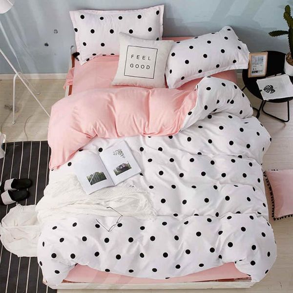 bedding sets dot art white pink bed cover set decor home textile bedroom girl duvet flat sheet linen
bedding sets dot art white pink bed cover set decor home textile bedroom girl duvet flat sheet linen