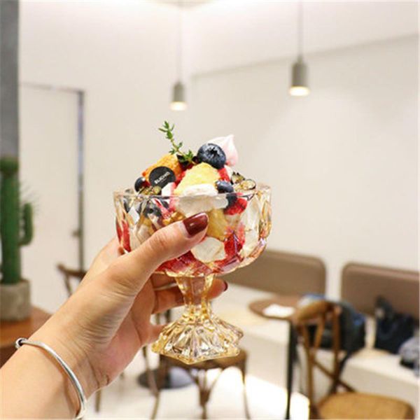 european style light luxury dessert cup retro mousse restaurant ice cream goblet smoothie wine glasses
european style light luxury dessert cup retro mousse restaurant ice cream goblet smoothie wine glasses