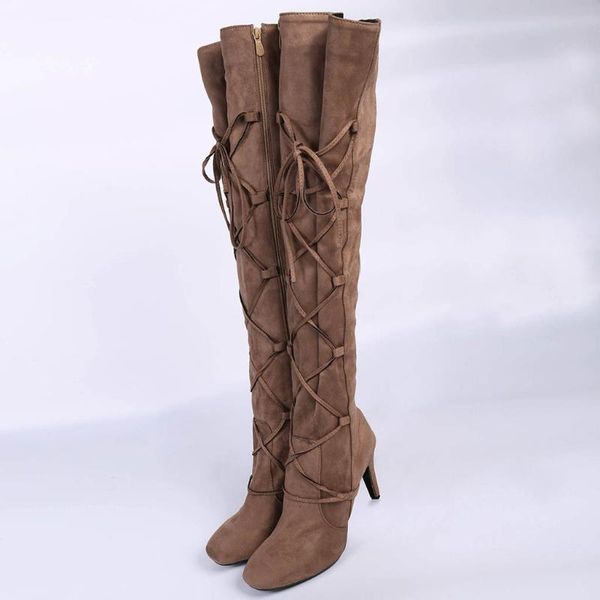 boots over the knee high straps women stiletto european ladies shoes autumn and winter ankle with stilettos, Black
boots over the knee high straps women stiletto european ladies shoes autumn and winter ankle with stilettos, Black