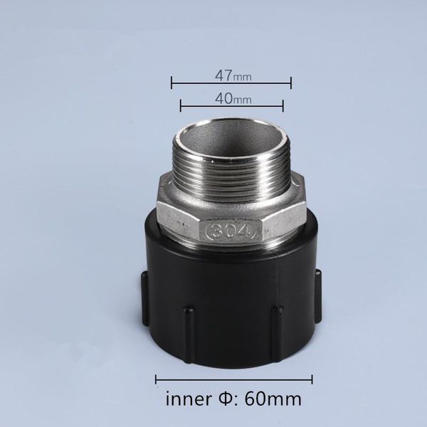watering equipments ibc tank fittings 60mm coarse thread to 47mm fine thicken 304 stainless steel adapter water pipe connector
watering equipments ibc tank fittings 60mm coarse thread to 47mm fine thicken 304 stainless steel adapter water pipe connector