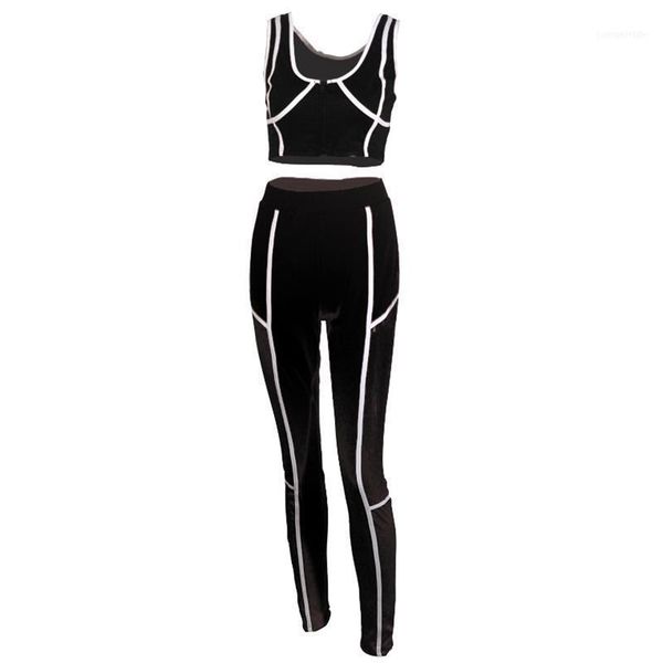 women's tracksuits women sets summer pants suit two piece set night club party outfits sporty mesh casual black l1, Gray
women's tracksuits women sets summer pants suit two piece set night club party outfits sporty mesh casual black l1, Gray