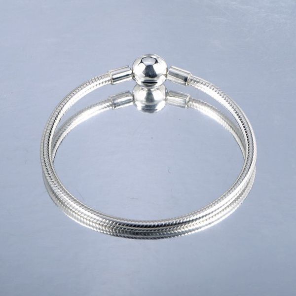 925 sterling silver 18k gold chain bracelets round bead -shaped fit pandora charms bead wedding bangle bracelet jewelry gift for women, Black
925 sterling silver 18k gold chain bracelets round bead -shaped fit pandora charms bead wedding bangle bracelet jewelry gift for women, Black