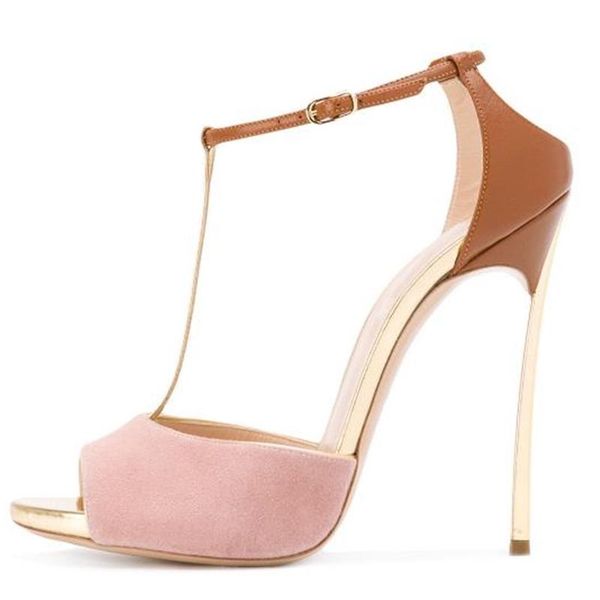 peep toe color matching woman sandals with t-shaped buckle thin heels shoes super high fashion lady, Black
peep toe color matching woman sandals with t-shaped buckle thin heels shoes super high fashion lady, Black