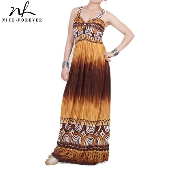 nice-forever summer bohemian rockabilly beach dresses flared maxi long women dress 071 210419, White
nice-forever summer bohemian rockabilly beach dresses flared maxi long women dress 071 210419, White