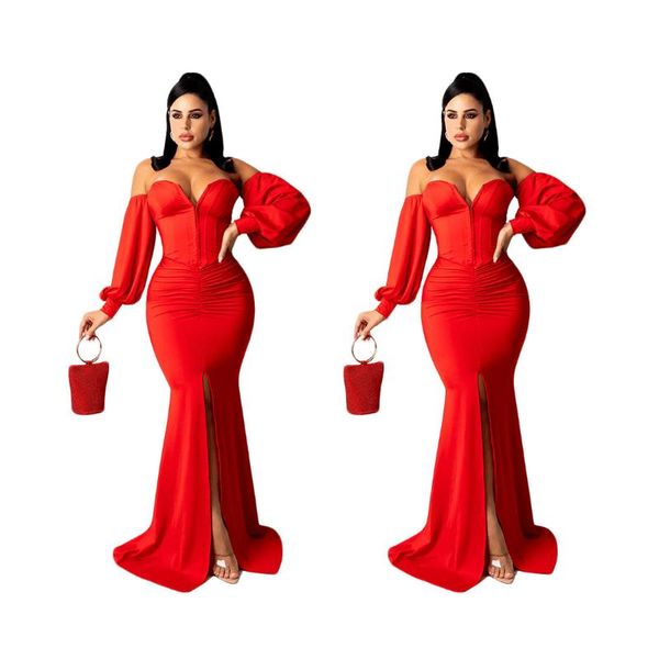 casual dresses formal dress women elegant plus size female maxi party sundress boho long off shoulder clothing with sleeve frocks, Black;gray
casual dresses formal dress women elegant plus size female maxi party sundress boho long off shoulder clothing with sleeve frocks, Black;gray