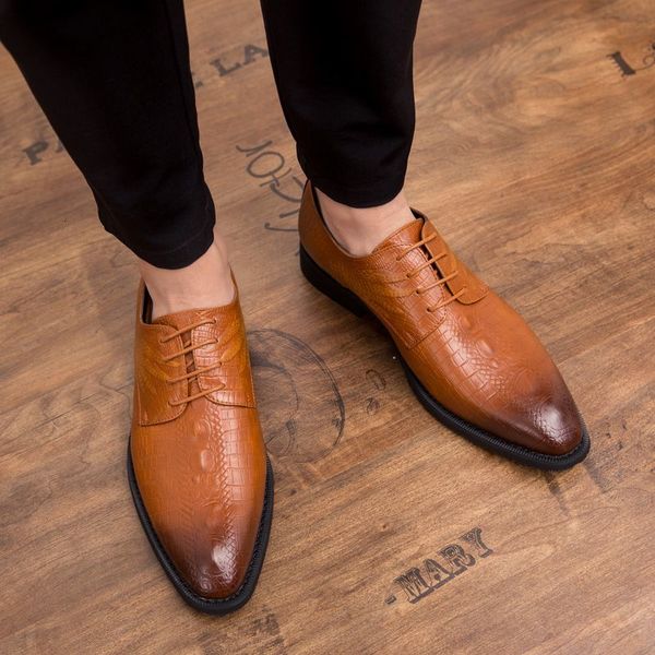 dress shoes outono novo masculino plutônio rendas até sapatos de negócios formais plana fundo overshoot alta qualida masculinos 3u2x, Black
dress shoes outono novo masculino plutônio rendas até sapatos de negócios formais plana fundo overshoot alta qualida masculinos 3u2x, Black