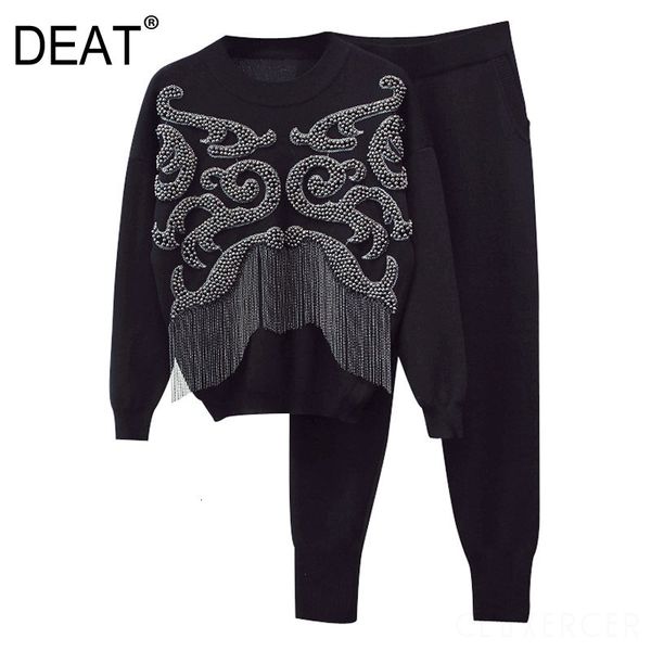 autumn tassel knitted tracksuit sweatshirts casual suit women 2 piece set pant sporting female mg744 210525, White
autumn tassel knitted tracksuit sweatshirts casual suit women 2 piece set pant sporting female mg744 210525, White