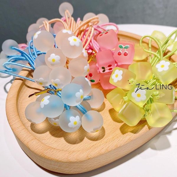 hair accessories 7pcs/bag korea cute frosted ring cherry floret double rope girl heart forest headdress, Slivery;white
hair accessories 7pcs/bag korea cute frosted ring cherry floret double rope girl heart forest headdress, Slivery;white