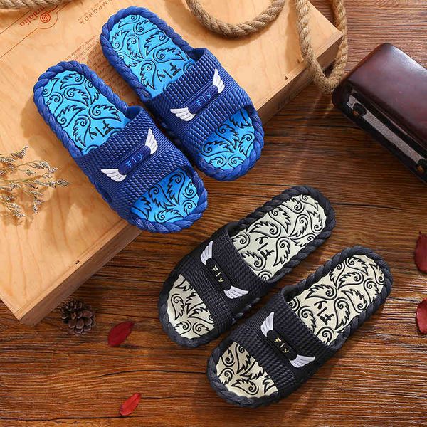 beach trendy wear slippers outside men's indoor bathroom shower flip flops at home simple leisure sandals, Black
beach trendy wear slippers outside men's indoor bathroom shower flip flops at home simple leisure sandals, Black