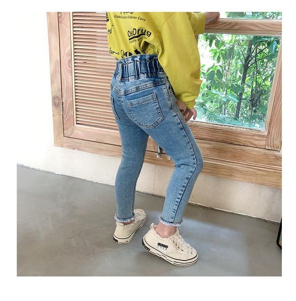 jeans wlg baby girl girls high waist jean autumn spring denim blue black skinny kids trousers for 2-7 years
jeans wlg baby girl girls high waist jean autumn spring denim blue black skinny kids trousers for 2-7 years