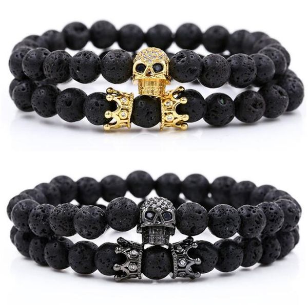 mcllroy bracelet men/skull/steel/stone/beads/luxury/bracelets for mens crown cz zircon man bracelet homme jewelry valentine gift gc205, Golden;silver
mcllroy bracelet men/skull/steel/stone/beads/luxury/bracelets for mens crown cz zircon man bracelet homme jewelry valentine gift gc205, Golden;silver