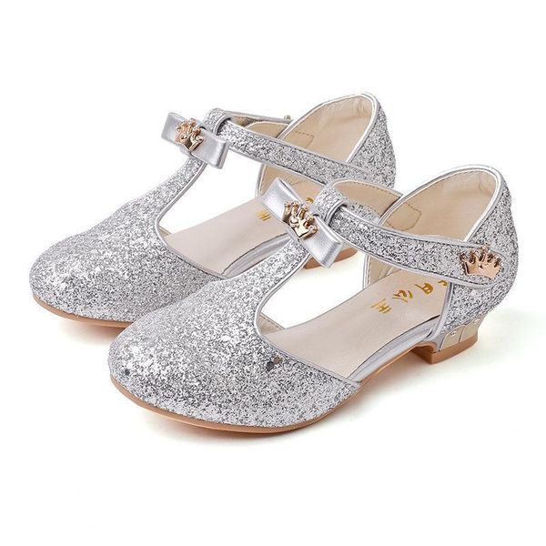 flat shoes fashion girl princess sandals for kids glitter leather sequins low-heeled children party dance dress girls wedding, Black;grey
flat shoes fashion girl princess sandals for kids glitter leather sequins low-heeled children party dance dress girls wedding, Black;grey