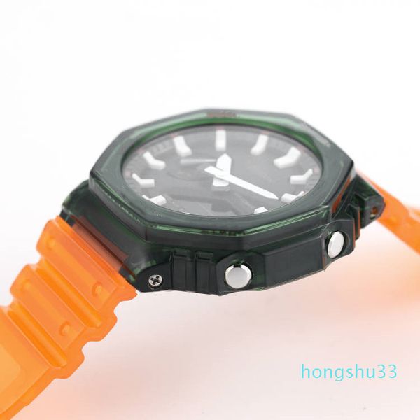 sports quartz men's 2100 watch dz7333 waterproof and shockproof world time pu belt small pointer can work led digital display, Slivery;brown
sports quartz men's 2100 watch dz7333 waterproof and shockproof world time pu belt small pointer can work led digital display, Slivery;brown