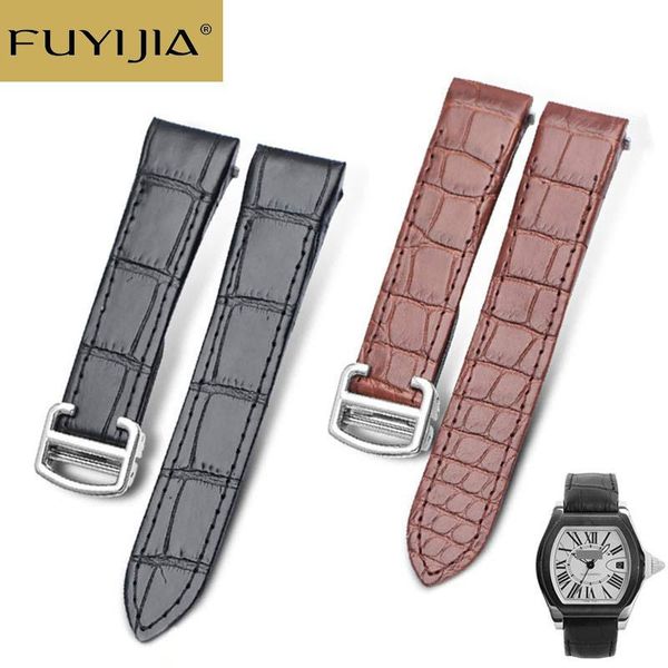 watch bands fuyijia 19mm 20mm custom roadster de strap handmade w62025v3 watchbands men women genuine alligator band crocodile belt 15, Black;brown
watch bands fuyijia 19mm 20mm custom roadster de strap handmade w62025v3 watchbands men women genuine alligator band crocodile belt 15, Black;brown