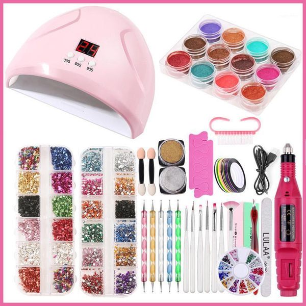 nail drill machine manicure set 36w uv led lamp dryer 10/14pcs gel polish kit soak off electric art kits1
nail drill machine manicure set 36w uv led lamp dryer 10/14pcs gel polish kit soak off electric art kits1