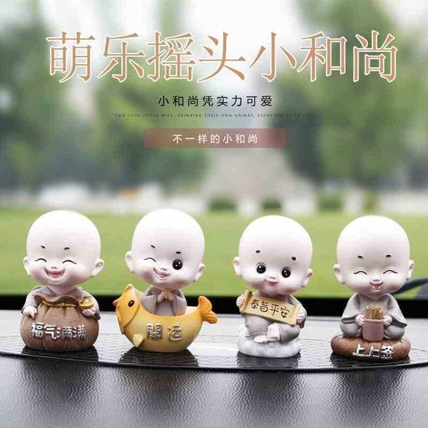 mengle resin little monk's car shake head ornament
mengle resin little monk's car shake head ornament