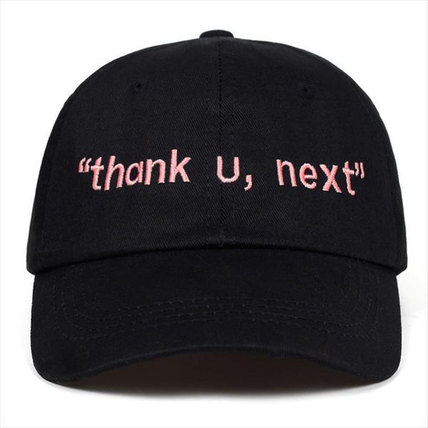 thank u,next baseball cap ariana grande embroidery dad hat women man hip hop caps latest album snapback hats, Blue;gray
thank u,next baseball cap ariana grande embroidery dad hat women man hip hop caps latest album snapback hats, Blue;gray