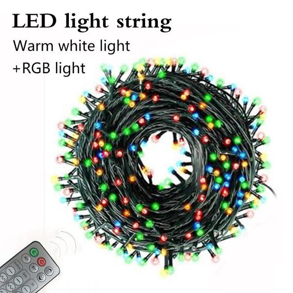 strings 15m remote control light string 100 led lights outdoor waterproof indoor party christmas garden wedding decoration rgb
strings 15m remote control light string 100 led lights outdoor waterproof indoor party christmas garden wedding decoration rgb