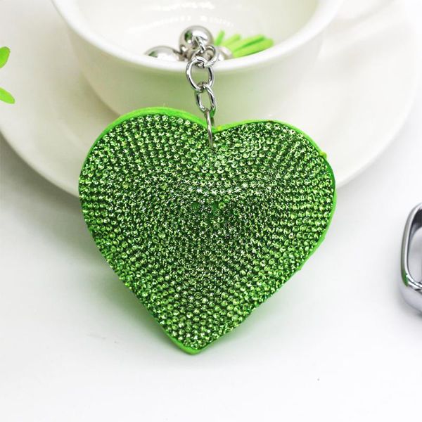 keychains women fashion heart shaped crystal rhinestone handbag keyfob pendant keychain bag keyring key chain, Silver
keychains women fashion heart shaped crystal rhinestone handbag keyfob pendant keychain bag keyring key chain, Silver