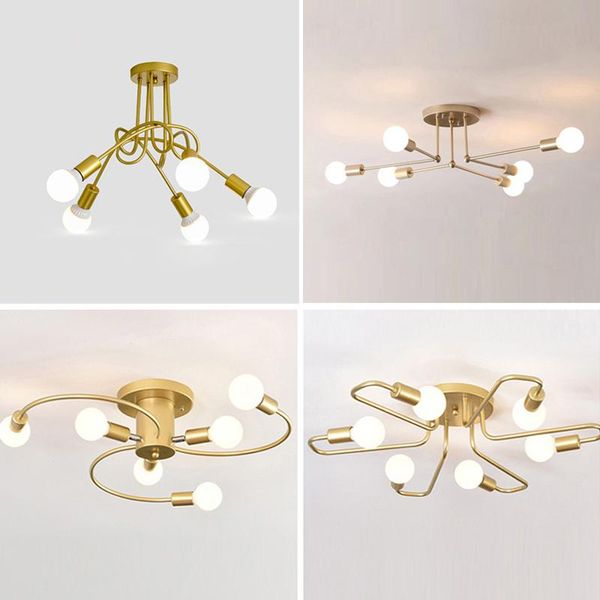 ceiling lights modern led multiple e27 lamp base black/golden 5/6 head for living room / bedroom indoor lighting retro
ceiling lights modern led multiple e27 lamp base black/golden 5/6 head for living room / bedroom indoor lighting retro