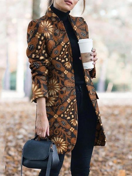 casual slim women blazers fall jacket for 2021 plus size long sleeve single-button printed women's suits &, White;black
casual slim women blazers fall jacket for 2021 plus size long sleeve single-button printed women's suits &, White;black