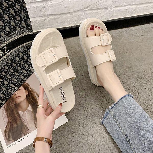 slippers 2021 summer fashion women open-toe flat buckle outdoor beach slides casual flip flops shoes sandals, Black
slippers 2021 summer fashion women open-toe flat buckle outdoor beach slides casual flip flops shoes sandals, Black