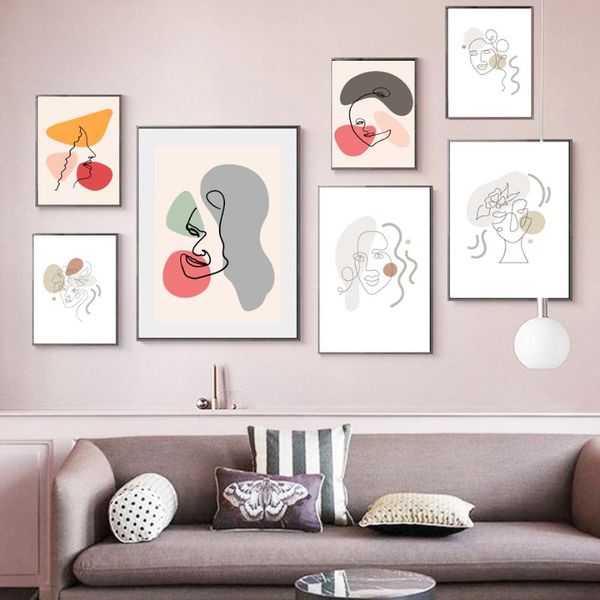 paintings abstract line girl round block minimalist wall art canvas painting nordic posters and prints pictures for living room decor
paintings abstract line girl round block minimalist wall art canvas painting nordic posters and prints pictures for living room decor