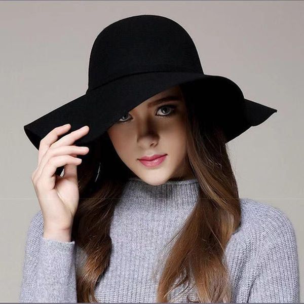 berets felt fedoras panama hat fashion brim bow hats jazz wool fedora cap retro fisherman's with dome women, Blue;gray
berets felt fedoras panama hat fashion brim bow hats jazz wool fedora cap retro fisherman's with dome women, Blue;gray