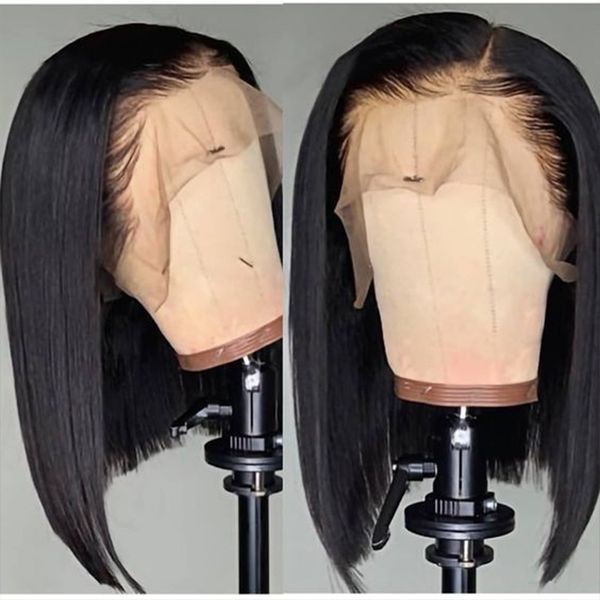 9a 180% straight bob human hair wig for black women 13x4 pre plucked peruvian virgin short lace front wigs natural with baby hair bleached k, Black;brown
9a 180% straight bob human hair wig for black women 13x4 pre plucked peruvian virgin short lace front wigs natural with baby hair bleached k, Black;brown