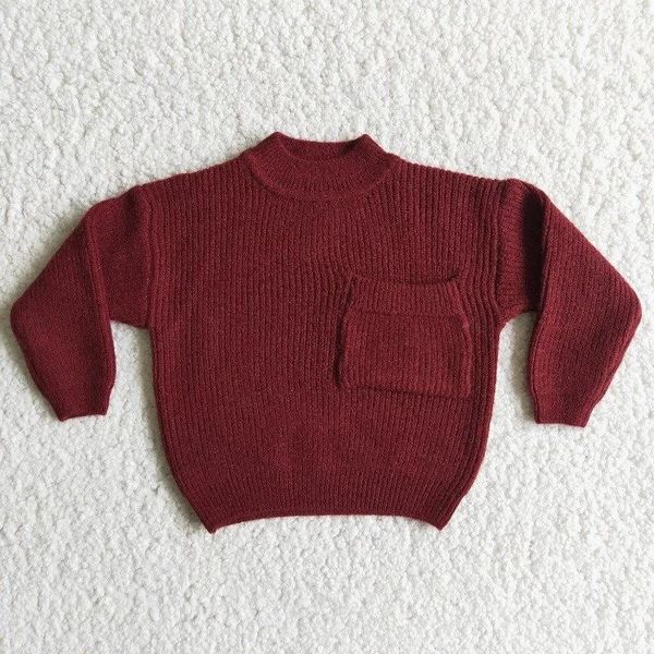 pullover wholesale baby girl claret-red coat clothes winter infant toddler children boutique kids spring autumn pocket sweater, Blue
pullover wholesale baby girl claret-red coat clothes winter infant toddler children boutique kids spring autumn pocket sweater, Blue