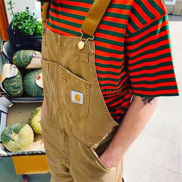 men's pants 21 spring and autumn style european american fashion brand lovers jumpsuit loose comfortable casual high street bib, Black
men's pants 21 spring and autumn style european american fashion brand lovers jumpsuit loose comfortable casual high street bib, Black