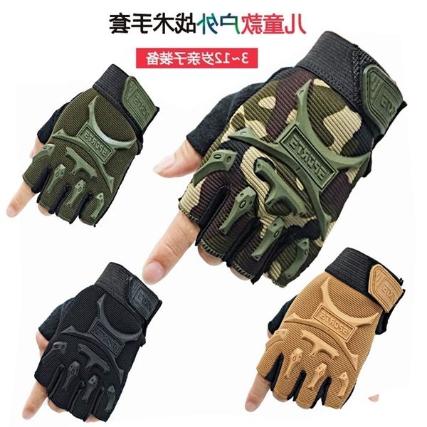 outdoor special forces children's gloves male half finger sports fitness anti slip tactical female military fans primary school, Black
outdoor special forces children's gloves male half finger sports fitness anti slip tactical female military fans primary school, Black