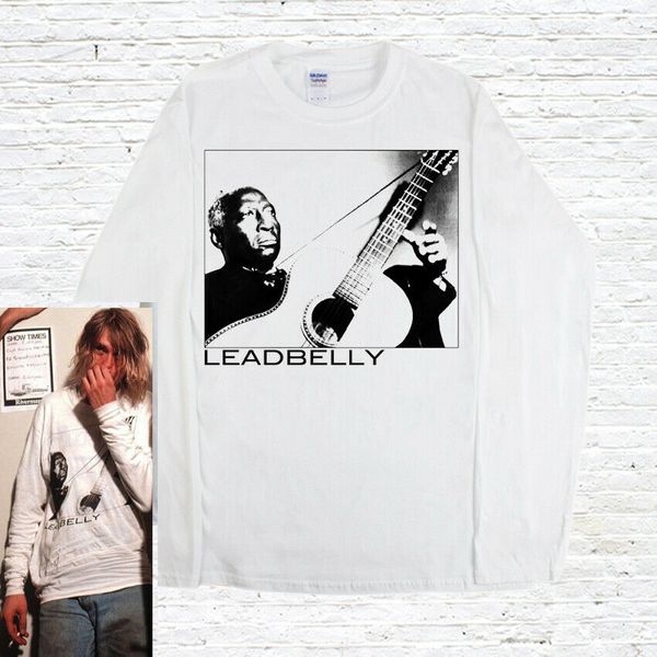 leadbelly maglia maniche lunghe ( worn by kurt cobain/ nirvana/nevermind), White;black
leadbelly maglia maniche lunghe ( worn by kurt cobain/ nirvana/nevermind), White;black