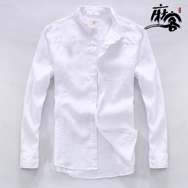 summer spring linen men's pure shirt long sleeve cardigan casual loose 109, White;black
summer spring linen men's pure shirt long sleeve cardigan casual loose 109, White;black