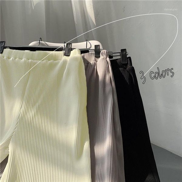 women's pants & capris women's korean solid color pleated 2022 woman casual straight streetwear baggy female trousers, Black;white
women's pants & capris women's korean solid color pleated 2022 woman casual straight streetwear baggy female trousers, Black;white