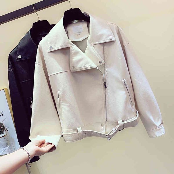 spring autumn basic long sleeves faux leather jackets women black biker short punk style criss-cross moto outwear 210513
spring autumn basic long sleeves faux leather jackets women black biker short punk style criss-cross moto outwear 210513