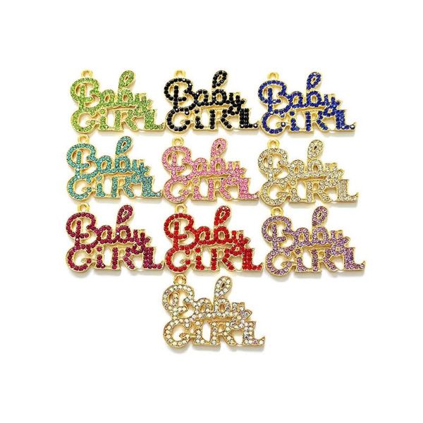 charms 10pcs letter baby girl rhinestone for women diy jewelry accessories, Bronze;silver
charms 10pcs letter baby girl rhinestone for women diy jewelry accessories, Bronze;silver