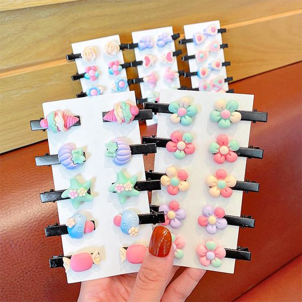 hair accessories 10pcs/set girls cute cartoon flower candy hairpins children sweet clips side barrette headband fashion, Slivery;white
hair accessories 10pcs/set girls cute cartoon flower candy hairpins children sweet clips side barrette headband fashion, Slivery;white